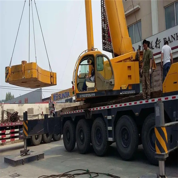 临桂当地吊车出租|机器吊装|75吨|工厂搬迁服务